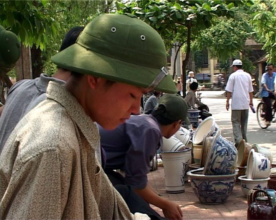 Le marchand de céramiques